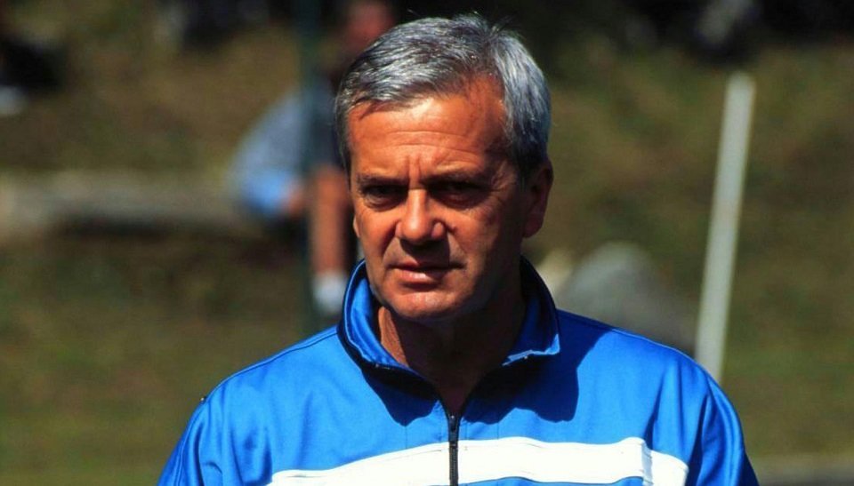 Simoni nelle vesti di allenatore del Napoli, nella stagione 1996/97
